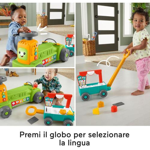 FISHER PRICE TRATTORE DELLA FATTORIA PRIMIPASSI