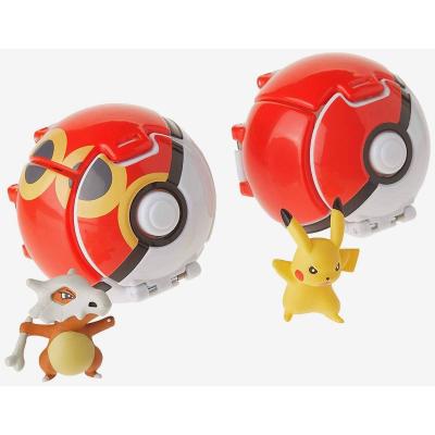 POKEMON THROW 'N' POP POKEBALL PIKACHU & POKE BALL