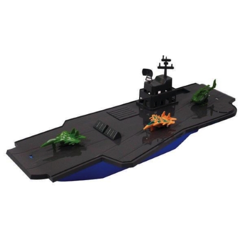 FORTI EROI - NAVE PORTAEREI CON 2 F16 E 1 ELICOTTERO