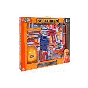 SET ATTREZZI C/TRAPANO 42PZ