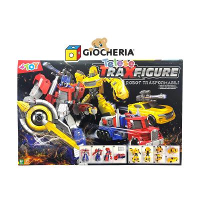 TRAXFIGURE ROBOT TRANSFORMER OPTIMUS/BUMBLEBEE 40CM