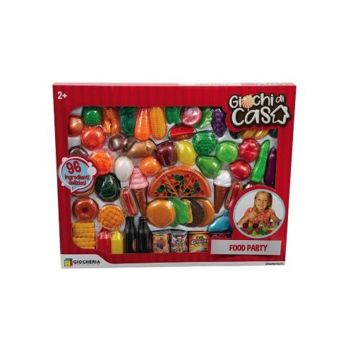 GIOCHI DI CASA - SET FOOD MAXI FOOD SET 80 ALIMENTI