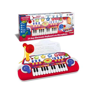 BONTEMPI TASTIERA ELETTRONICA 24 TASTI CON MICROFONO