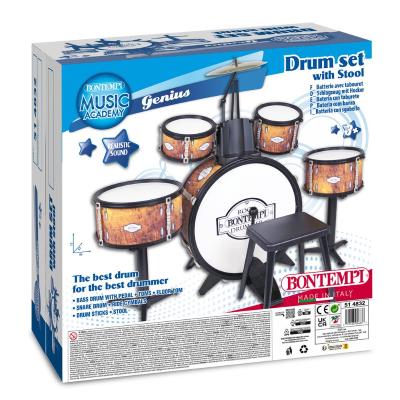 BONTEMPI BATTERIA CLASSICA 6 ELEMENTI SGAB E BACCHETTE