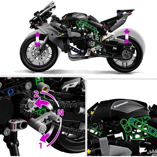 MOTOCICLETTA KAWASAKI LEGO