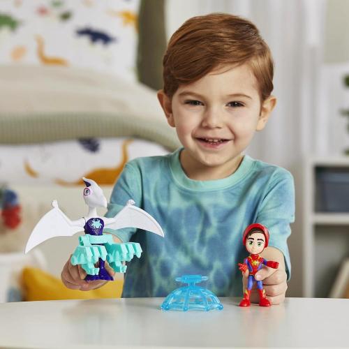 SPIDEY DINO CON PERSONAGGIO