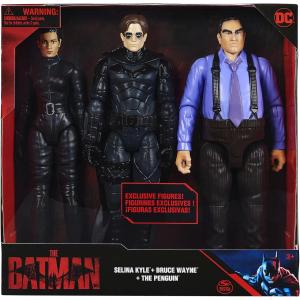 THE BATMAN PERSONAGGI BATMAN, CATWOMAN, PINGUINO
