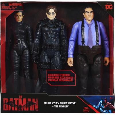 THE BATMAN PERSONAGGI BATMAN, CATWOMAN, PINGUINO