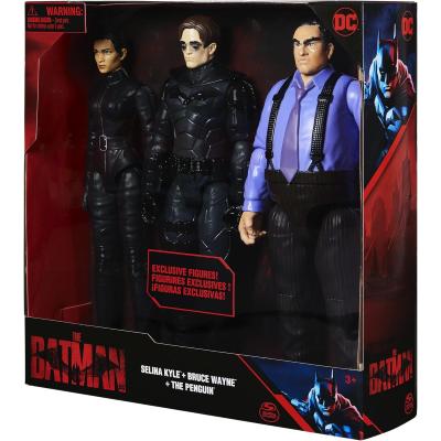 THE BATMAN PERSONAGGI BATMAN, CATWOMAN, PINGUINO