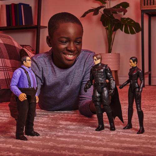 THE BATMAN PERSONAGGI BATMAN, CATWOMAN, PINGUINO