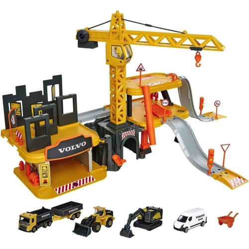 MAJORETTE CREATIX VOLVO PLAYSET GARAGE CON 5 VEICOLI