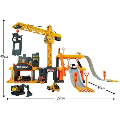 MAJORETTE CREATIX VOLVO PLAYSET GARAGE CON 5 VEICOLI