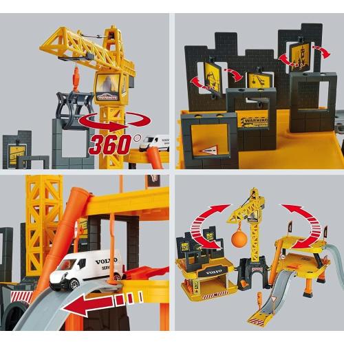 MAJORETTE CREATIX VOLVO PLAYSET GARAGE CON 5 VEICOLI