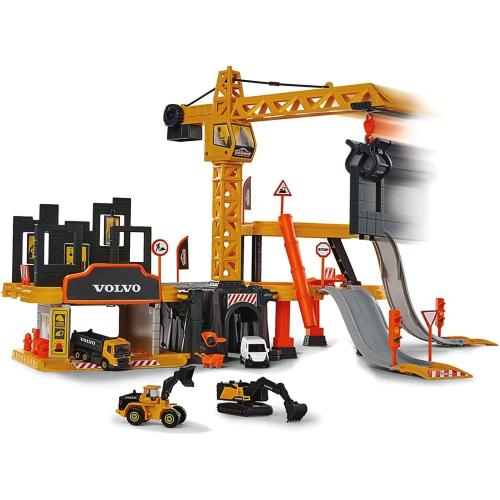 MAJORETTE CREATIX VOLVO PLAYSET GARAGE CON 5 VEICOLI