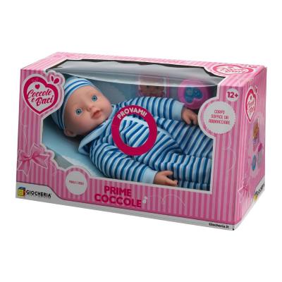 COCCOLE E BACI - BEBÈ PRIME COCCOLE CM.30 SONAGLINO E BIBERON (4 ROSA+2 AZZ)