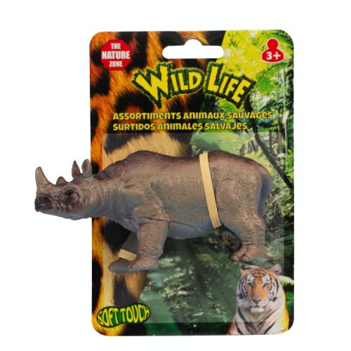 PARK&FARM - BLISTER ANIMALE SAVANA 6 MODELLI SOFT