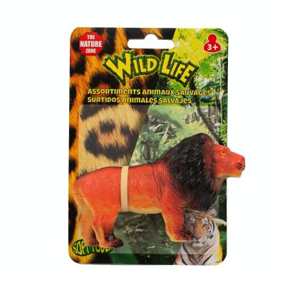 PARK&FARM - BLISTER ANIMALE SAVANA 6 MODELLI SOFT