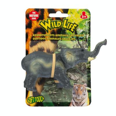 PARK&FARM - BLISTER ANIMALE SAVANA 6 MODELLI SOFT