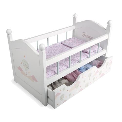 ARIAS - Lettino in Legno con cassettiera Firenze