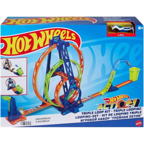 HOT WHEELS KIT TRIPLE LOOPING 
