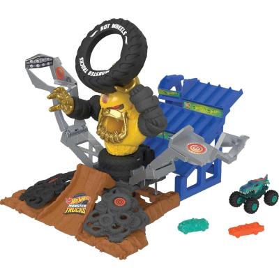 MONSTER TRUCKS MEGA WREX VS CRUSHZILLA HOT WHEELS