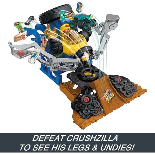 MONSTER TRUCKS MEGA WREX VS CRUSHZILLA HOT WHEELS