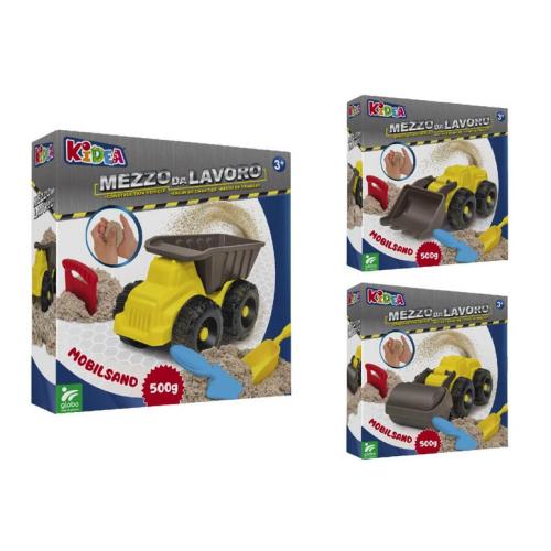 VEICOLO LAVORO C/SABBIA MAGICA 500GR