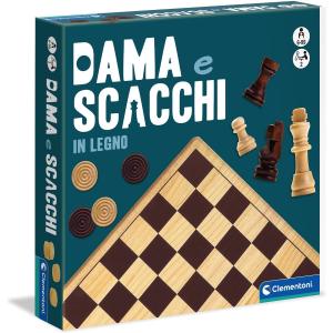 DAMA E SCACCHI IN LEGNO