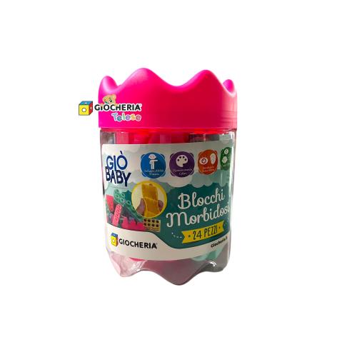 GIO' BABY - BLOCCHI MORBIDOSI 24 PEZZI