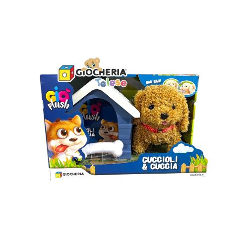 GIO' PLUSH - PET CON CASETTA ABBAIA, MUOVE LA CODA E CAMMINA