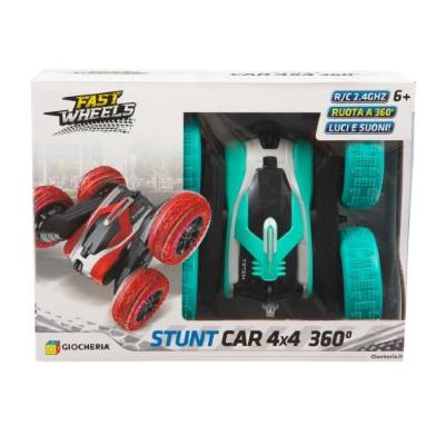 FAST WHEELS - STUNT CARS 4X4 RUOTE SNODATE 2 COLORI
