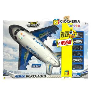 PREZZO PAZZO - FASTWHEELS SET AEREO DELLA POLIZIA