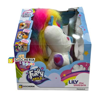 GIO' PLUSH FURRY TAILS UNICORNO INTERATTIVO