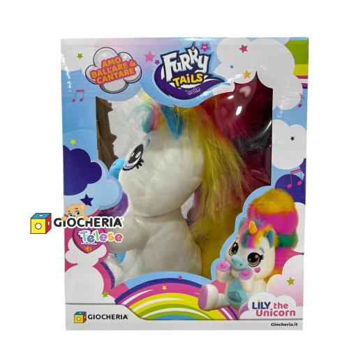 GIO' PLUSH FURRY TAILS UNICORNO INTERATTIVO