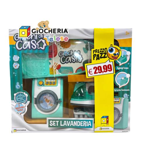 PREZZO PAZZO - GIOCHI DI CASA SET LAVATRICE ASSE DA STIRO