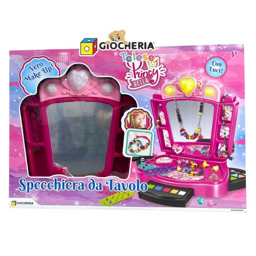 PRINCY BELLA - BEAUTY TABLE SPECCHIERA CON MAKE-UP