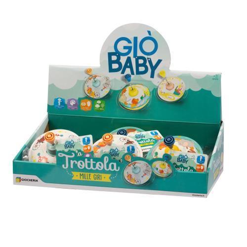 GIO' BABY - TROTTOLA MILLE GIRI IN METALLO
