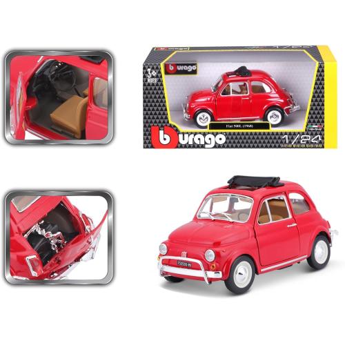 FIAT 500 L 1968 - 1:24 COLORE ROSSO