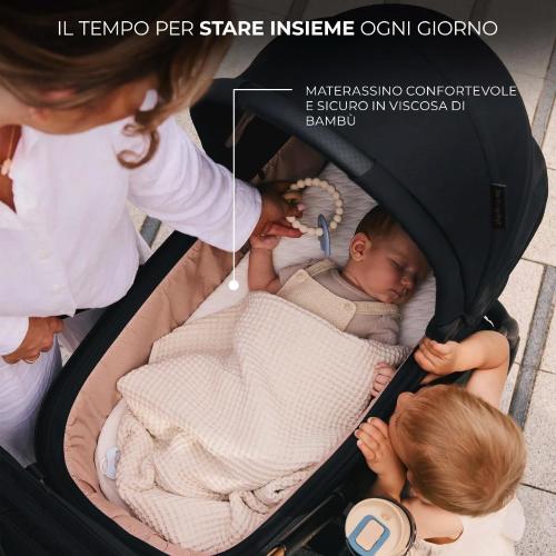 TRIO KINDERKRAFT NEA 2 LIGHT GREY 2025 CON OVETTO I-CARE