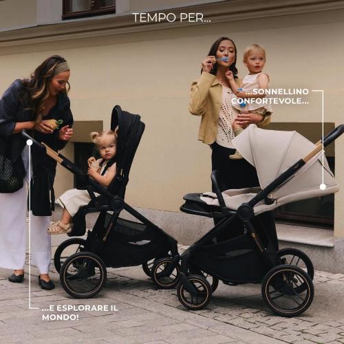 TRIO KINDERKRAFT NEA 2 LIGHT GREY 2025 CON OVETTO I-CARE