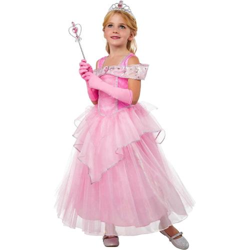 COSTUME PINK PRINCIPESSA 7-8 ANNI