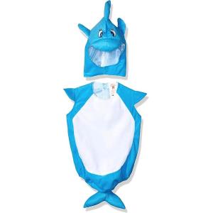 COSTUME DELFINO TAGLIA T 1-2 ANNI