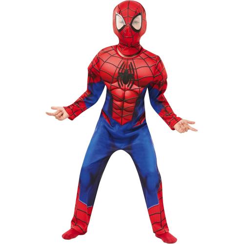 COSTUME SPIDERMAN DELUXE 7-8 ANNI