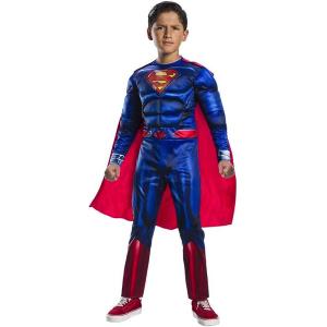 COSTUME SUPERMAN BLACK LINE DELUXE 8-10 ANNI