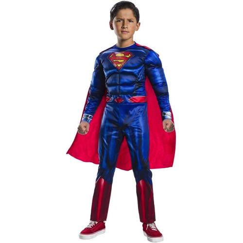 COSTUME SUPERMAN BLACK LINE DELUXE 3-4 ANNI