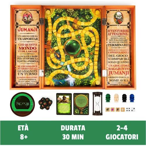 JUMANJI IL GIOCO, IN LEGNO