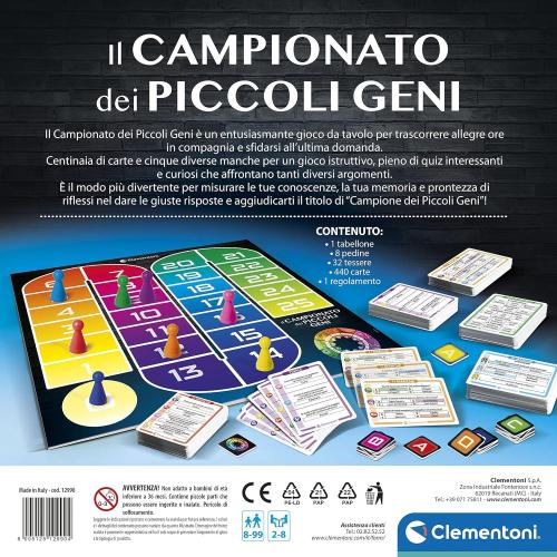 IL CAMPIONATO DEI PICCOLI GENI