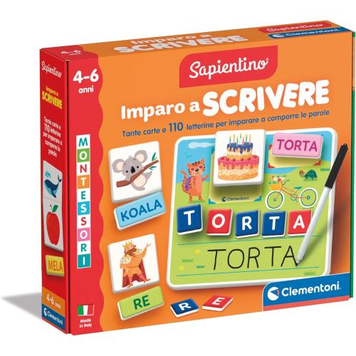 MONTESSORI - IMPARO A SCRIVERE