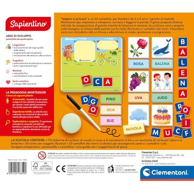 MONTESSORI - IMPARO A SCRIVERE