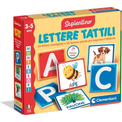MONTESSORI - LETTERE TATTILI